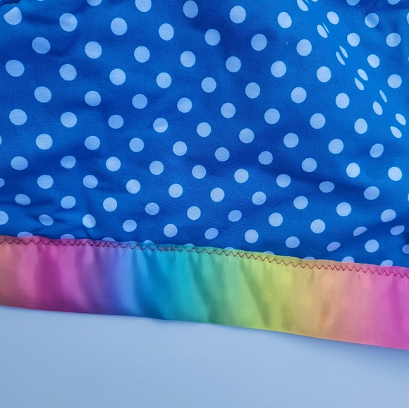 Unique Winnie the Pooh and Friends Rainbow Balloon baby quilt blanket